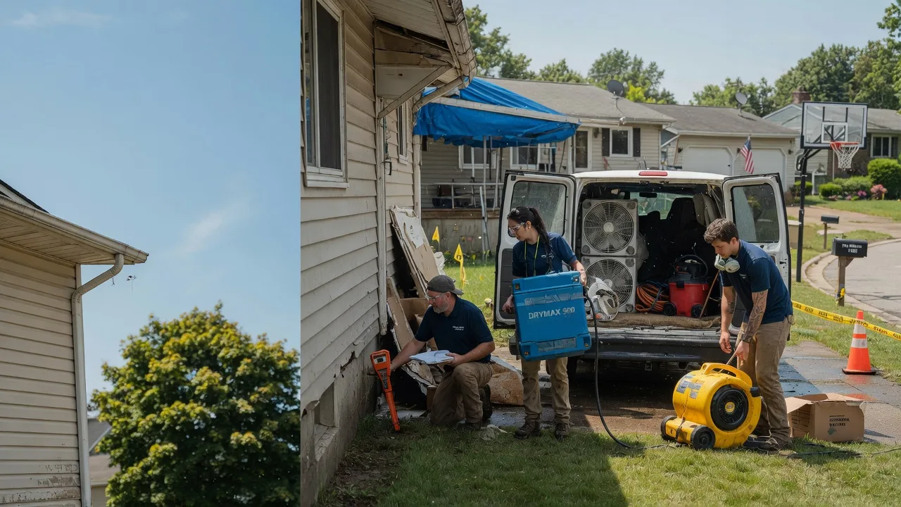 Ceiling Leak Cleanup in Maurice, IA near me